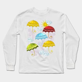 Fairytale Weather Forecast Print Long Sleeve T-Shirt